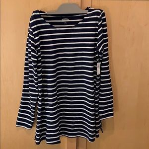 NWT Old Navy Striped Maternity Shirt Size Medium.